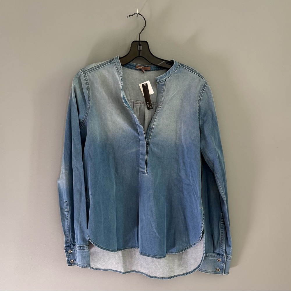 VINCE - lightweight Denim Shirt - Size 6